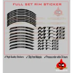 Yamaha R3 / R25 fairing decals (1 pair)
