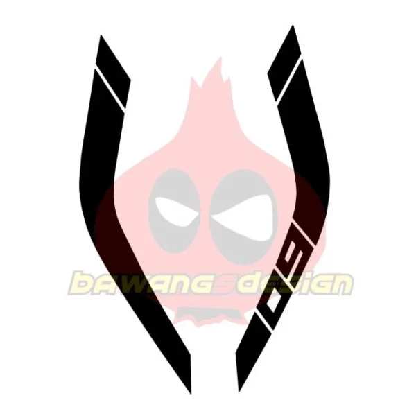 YAMAHA MT09 Tank Decal (Pair) Superbike