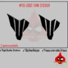 YAMAHA MT15 Logo Tank Decals 1 Side (Left/Right)